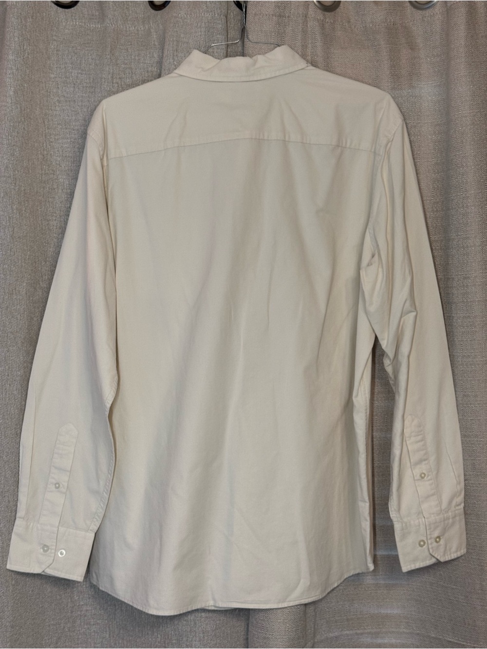 Southern Tide Men's Cream Long-Sleeve Button-Down Shirt - Picture 3 of 4